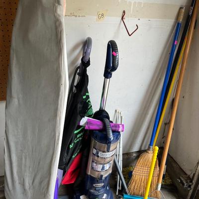 Sale Photo Thumbnail #154: Vacuum, Ironing Boards, Brooms