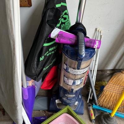 Sale Photo Thumbnail #156: Vacuum, Ironing Boards, Brooms