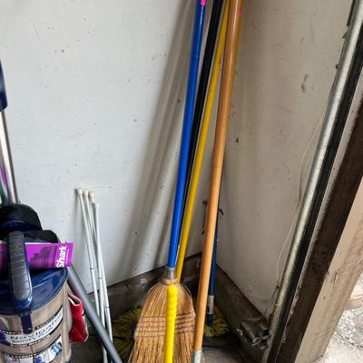 Sale Photo Thumbnail #157: Vacuum, Ironing Boards, Brooms