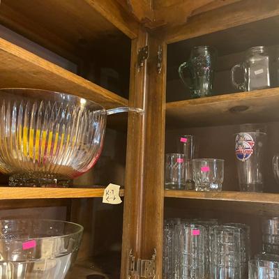 Sale Photo Thumbnail #231: Punch Bowl & Glassware