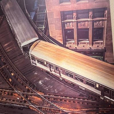 Bobbi Teal ‘Change’ - Color Photo on Metal & Other Metal Train Art (BR-RG)