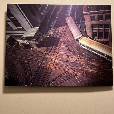 Bobbi Teal ‘Change’ - Color Photo on Metal & Other Metal Train Art (BR-RG)