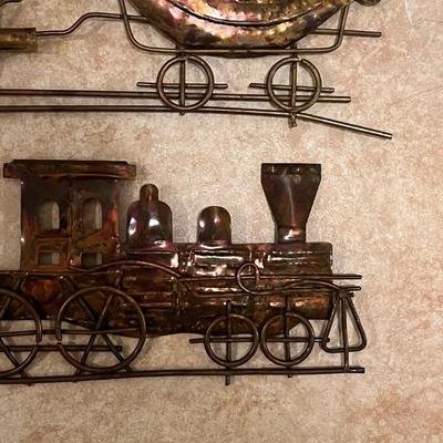 Bobbi Teal ‘Change’ - Color Photo on Metal & Other Metal Train Art (BR-RG)