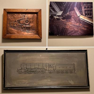 Bobbi Teal ‘Change’ - Color Photo on Metal & Other Metal Train Art (BR-RG)