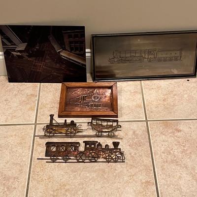 Bobbi Teal ‘Change’ - Color Photo on Metal & Other Metal Train Art (BR-RG)