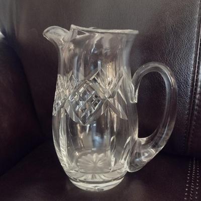 Waterford Crystal Pitcher- Approx 7" Tall