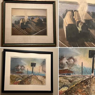 Will Henry Steven’s Pastel & Feoder Zakharov Paintings (BR-RG)