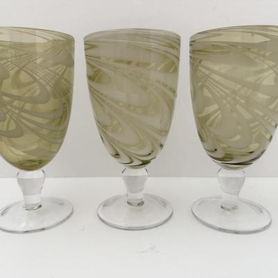 Sale Photo Thumbnail #37: Glass Goblets, 3