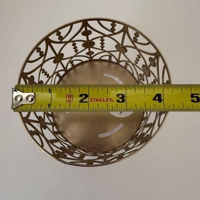 Sale Photo Thumbnail #68: Gold color metal candle holder, Bed bath and beyond
