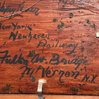 Richard Hayley Lever ‘New York Newhaven Railway’ Signed Oil Painting (BR-RG)