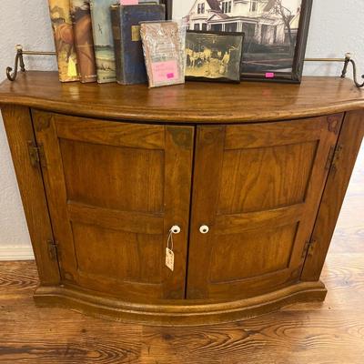 Sale Photo Thumbnail #272: Vintage Table, & Pictures with Books