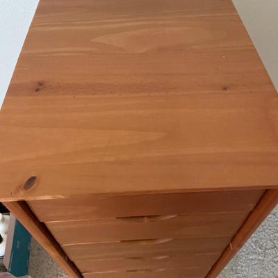 Small chest of organizing drawers