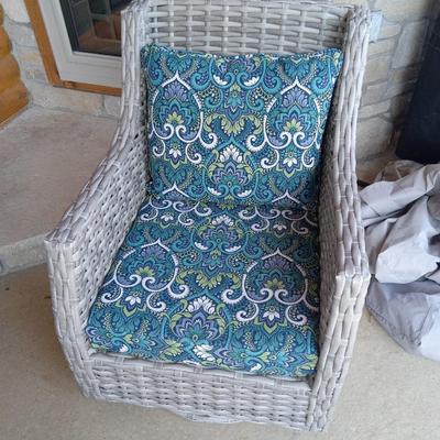 2 Patio chairs with Cushions