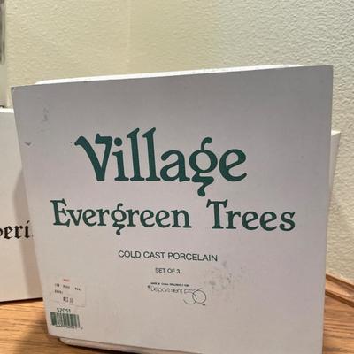 Larger department 56 items in boxes
