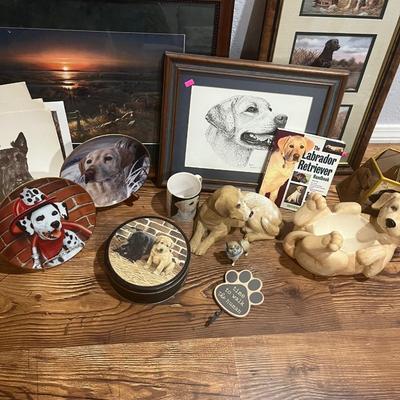 Sale Photo Thumbnail #328: Dog Pictures and Plates
Figures cups and more.