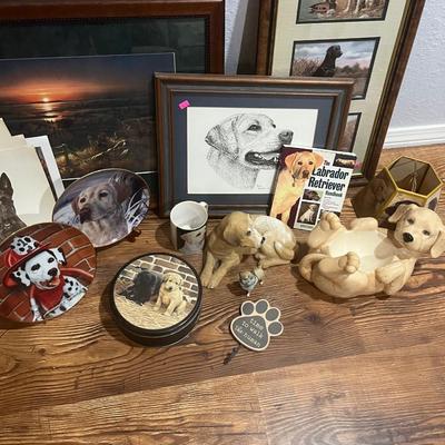 Sale Photo Thumbnail #327: Dog Pictures and Plates
Figures cups and more.