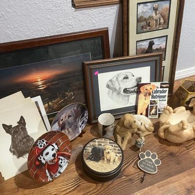 Sale Photo Thumbnail #329: Dog Pictures and Plates
Figures cups and more.