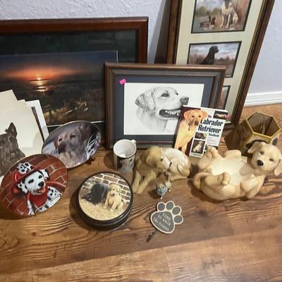 Sale Photo Thumbnail #330: Dog Pictures and Plates
Figures cups and more.