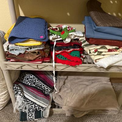 Sale Photo Thumbnail #332: Towels, sheets, place mats, etc
Shelf does not sale