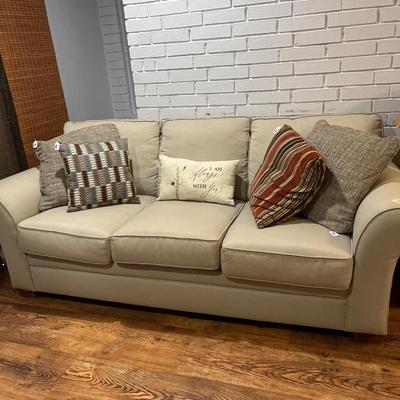 Sale Photo Thumbnail #339: Couch with Pillows in Good condition