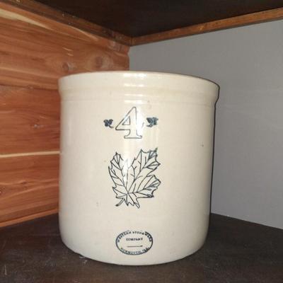 4 gallon Stoneware Crock