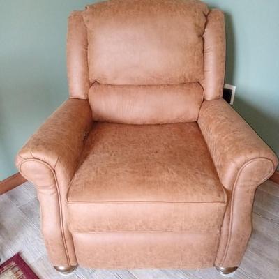 Nice leather electric recliner