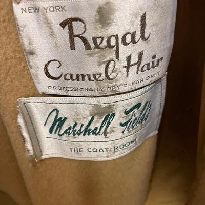 Long Camel hair coat and CK pea coat
