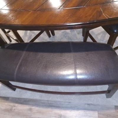 Bar Height 3 sided table