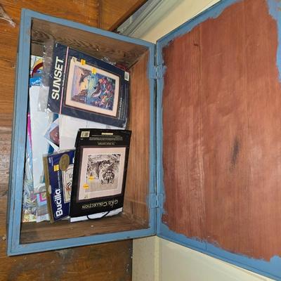 Chest with contents