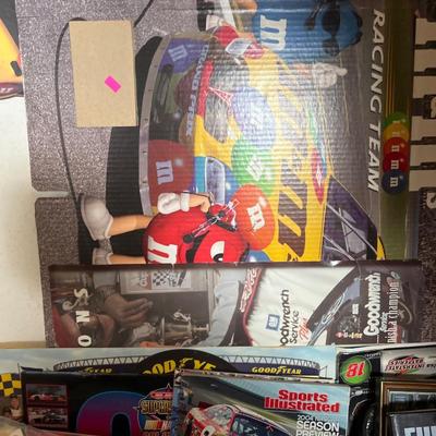 Sale Photo Thumbnail #375: Books, CDs, Pez, Posters,  Books
NASCAR