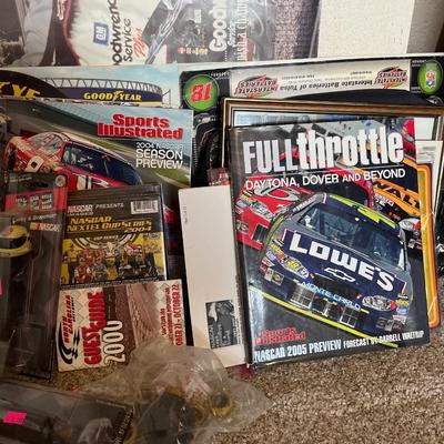 Sale Photo Thumbnail #374: Books, CDs, Pez, Posters,  Books
NASCAR
