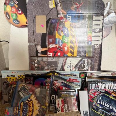 Sale Photo Thumbnail #372: Books, CDs, Pez, Posters,  Books
NASCAR