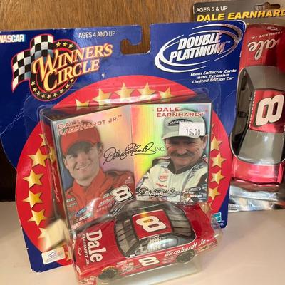 Sale Photo Thumbnail #406: Dale and Dale jr toys
Shelf not for sale