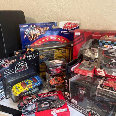 Sale Photo Thumbnail #421: Dale memorabilia 
Shelf and trash cans not for sale