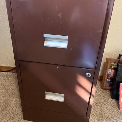 Sale Photo Thumbnail #429: Printers and filing cabinet and more.