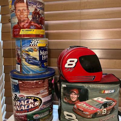 Sale Photo Thumbnail #472: NASCAR 
Empty Collectors cans