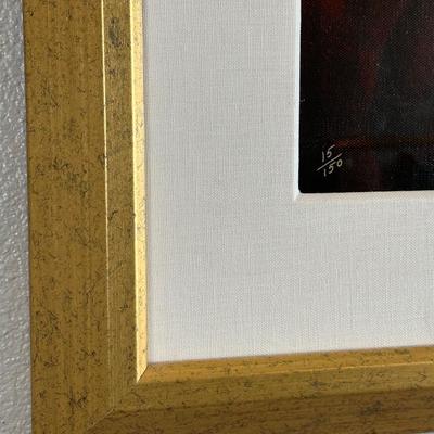 Framed Oil Painting Signed & Numbered by Arbe “Telltale Moments”