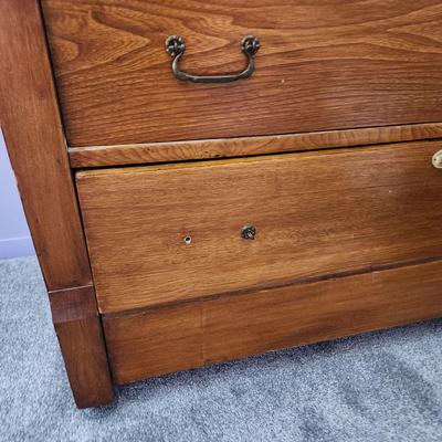 Solid Wood 3 Drawer Chest Dresser 42x20x32