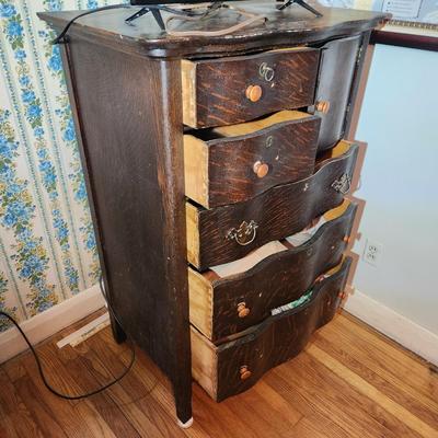 Tall Dresser needs ReFinishing and Pulls