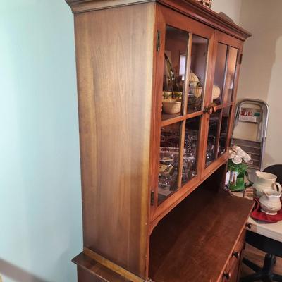 2 Piece Hutch Cabinet by Stickley