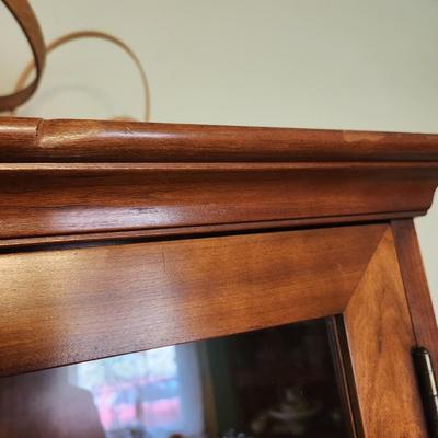 2 Piece Hutch Cabinet by Stickley