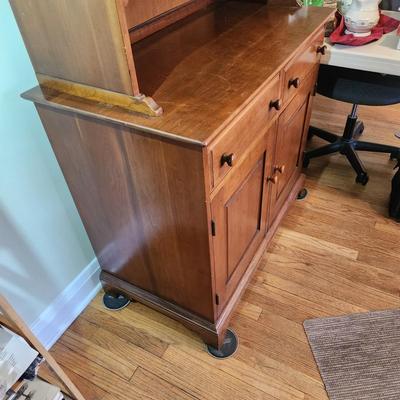 2 Piece Hutch Cabinet by Stickley