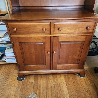 2 Piece Hutch Cabinet by Stickley