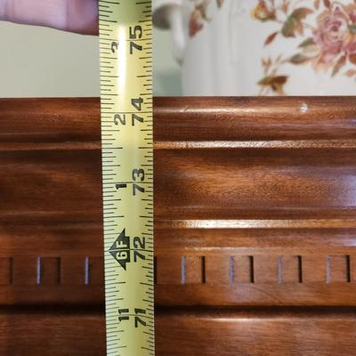 Solid Wood Corner Cabinet Hutch 38x17x74