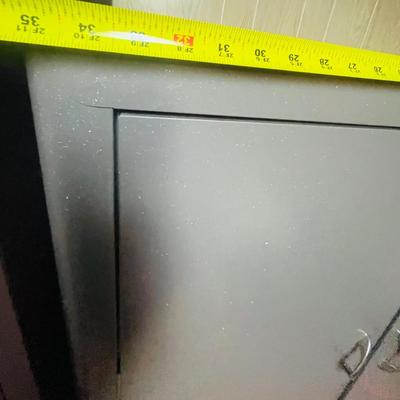 Metal Storage Closet.