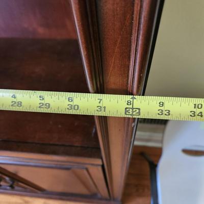 Pair Bookshelf w 4 Adjustable Shelves 32x13x77