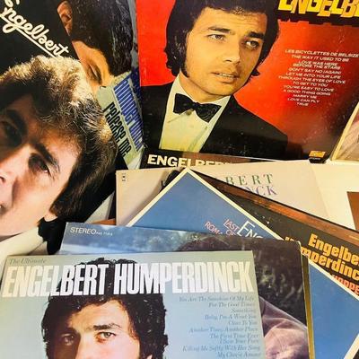 Vintage Record Collection Elvis, Dean Martin & others
