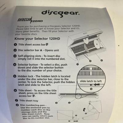 Disc Storage. New in box