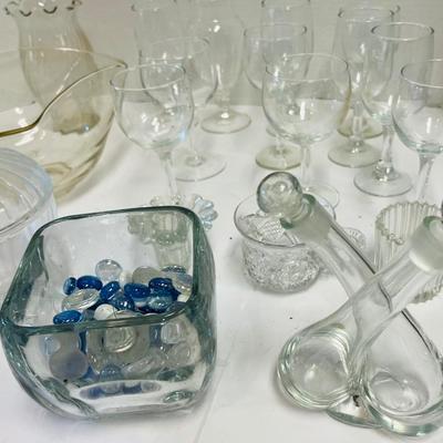 Assorted Glassware