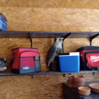 Everything on shelf